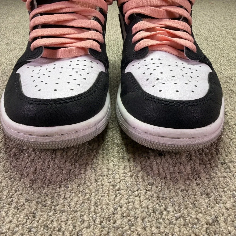 Nike Air Jordan 1 Retro High OG Bleached Coral Stage Haze Mens Size 7 555088-108